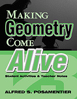 Making Geometry Come Alive: Student Activities and Teacher Notes book cover by Alfred S. Posamentier