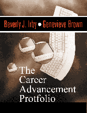 The Career Advancement Portfolio book cover by Beverly J. Irby, Genevieve Brown
