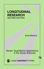 Longitudinal Research (Quantitative Applications in the Social Sciences) book cover by Scott Menard