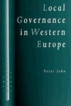 Local Governance in Western Europe (SAGE Politics Texts series) book cover by Peter John