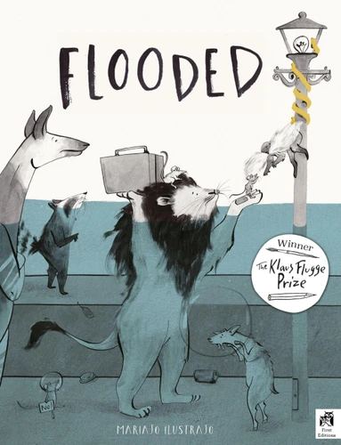 Flooded: Winner of the Klaus Flugge Prize for Illustration 2023 book cover by Mariajo Ilustrajo