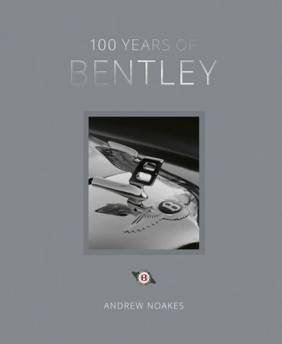 100 Years of Bentley - reissue book cover by Andrew Noakes