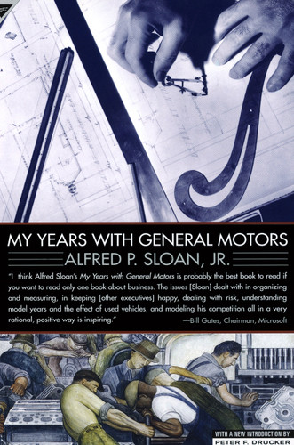 My Years with General Motors book cover by Alfred Sloan