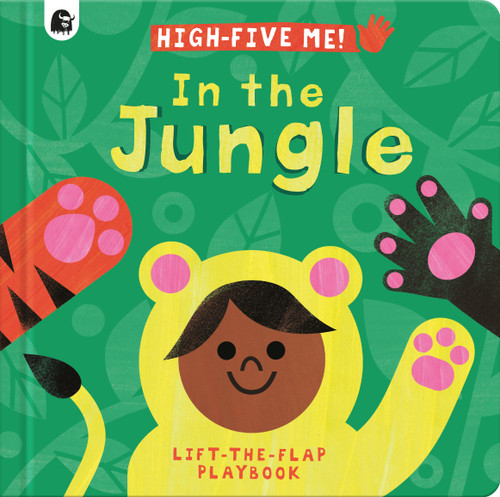 In the Jungle: A Lift-the-Flap Playbook (High-Five Me) book cover by Jess Hitchman