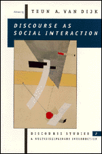 Discourse as Social Interaction (Discourse Studies: A Multidisciplinary Introductio) book cover by 
