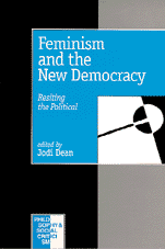 Feminism and the New Democracy: Resiting the Political (Philosophy and Social Criticism series) book cover by 