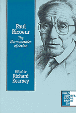 Paul Ricoeur: The Hermeneutics of Action (Philosophy and Social Criticism series) book cover by 