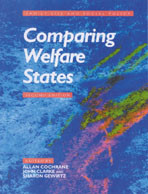 Comparing Welfare States (Published in association with The Open University) book cover by 