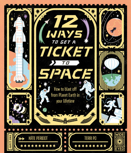 12 Ways to Get a Ticket to Space book cover by Kate Peridot