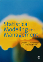 Statistical Modeling for Management book cover by Graeme D Hutcheson, Luiz Moutinho