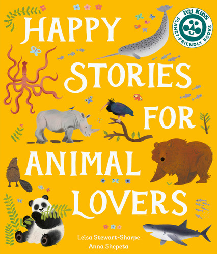 Happy Stories for Animal Lovers book cover by Leisa Stewart-Sharpe