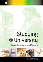 Studying at University: How to be a Successful Student (SAGE Essential Study Skills Series) book cover by David McIlroy