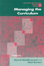 Managing the Curriculum (Centre for Educational Leadership and Management) book cover by 