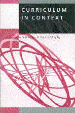 Curriculum in Context (Learning, Curriculum and Assessment series) book cover by 