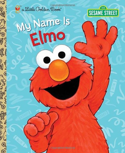 My Name Is Elmo (Sesame Street) (Little Golden Book) Cover
