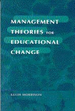 Management Theories for Educational Change book cover by Keith Morrison