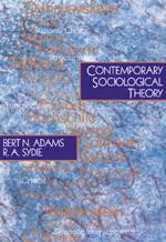 Contemporary Sociological Theory book cover by Bert N Adams, R A Sydie