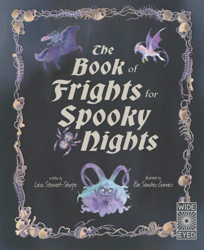 The Book of Frights for Spooky Nights book cover by Leisa Stewart-Sharpe