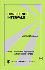 Confidence Intervals (Quantitative Applications in the Social Sciences) book cover by Michael Smithson