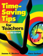 Time-Saving Tips for Teachers book cover by Joanne Wachter Ghio, Clare Carhart