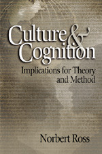Culture and Cognition: Implications for Theory and Method book cover by Norbert Ross