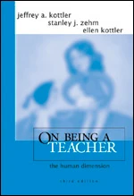 On Being a Teacher: The Human Dimension book cover by Jeffrey A. Kottler, Stanley J. Zehm, Ellen Kottler