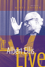 Albert Ellis Live! book cover by Windy Dryden, Albert Ellis