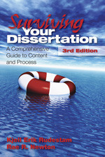 Surviving Your Dissertation: A Comprehensive Guide to Content and Process book cover by Kjell Erik Rudestam, Rae R. Newton