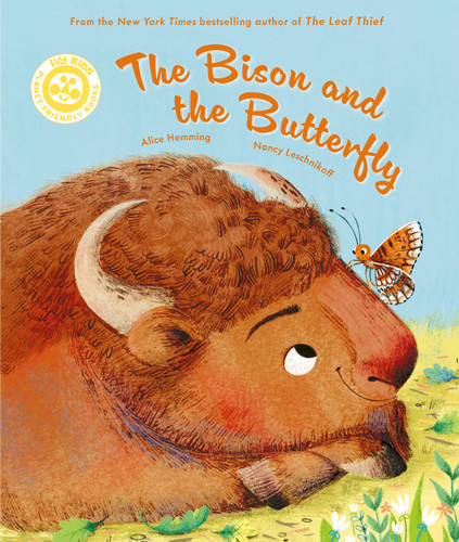 The Bison and the Butterfly: An ecosystem story book cover by Alice Hemming