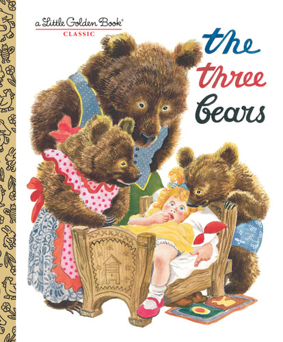The Three Bears (Little Golden Book) book cover by Golden Books