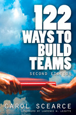122 Ways to Build Teams book cover by Carol Scearce