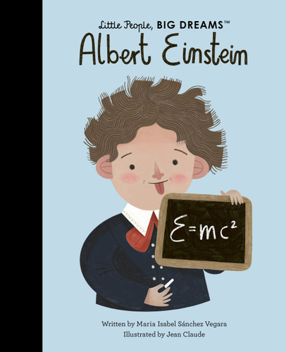 Albert Einstein (Little People, BIG DREAMS) book cover by Maria Isabel Sanchez Vegara