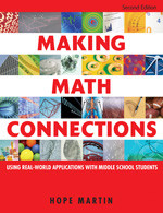 Making Math Connections: Using Real-World Applications With Middle School Students book cover by Hope Martin