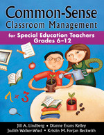 Common-Sense Classroom Management for Special Education Teachers, Grades 6-12 book cover by Jill A. Lindberg, Dianne Evans Kelley, Judith Walker-Wied, Kristin M. Forjan Beckwith