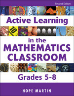Active Learning in the Mathematics Classroom, Grades 5-8 book cover by Hope Martin