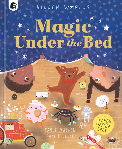 Hidden Worlds: Magic Under the Bed book cover by Carly Madden