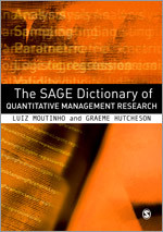 The SAGE Dictionary of Quantitative Management Research book cover by 