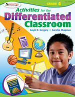 Activities for the Differentiated Classroom: Grade Four book cover by Gayle H. Gregory, Carolyn Chapman