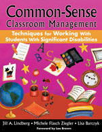 Common-Sense Classroom Management Techniques for Working With Students With Significant Disabilities book cover by Jill A. Lindberg, Michele Flasch Ziegler, Lisa Barczyk