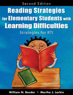 Reading Strategies for Elementary Students With Learning Difficulties: Strategies for RTI book cover by William N. Bender, Martha J. Larkin