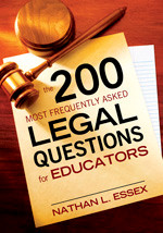 The 200 Most Frequently Asked Legal Questions for Educators book cover by 