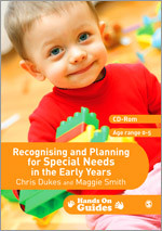 Recognising and Planning for Special Needs in the Early Years (Hands on Guides) book cover by Chris Dukes, Maggie Smith