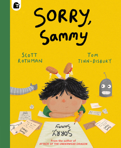 Sorry, Sammy book cover by Scott Rothman
