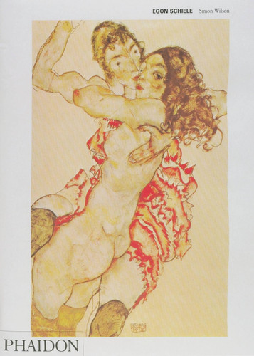 Egon Schiele book cover by Simon Wilson