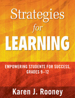 Strategies for Learning: Empowering Students for Success, Grades 9-12 book cover by 
