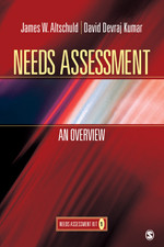 Needs Assessment: An Overview  (Book 1) book cover by James W. Altschuld, David Devraj Kumar