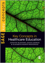 Key Concepts in Healthcare Education (SAGE Key Concepts series) book cover by 