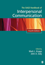 The SAGE Handbook of Interpersonal Communication book cover by 