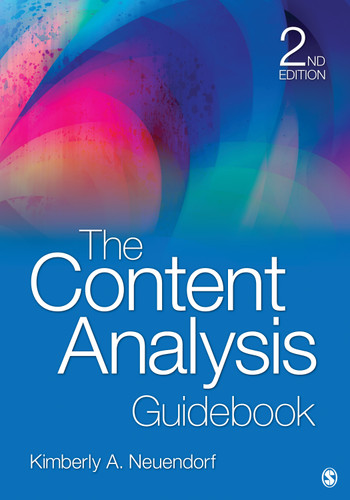 The Content Analysis Guidebook book cover by Kimberly A. Neuendorf