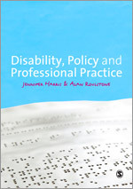 Disability, Policy and Professional Practice book cover by Jennifer Harris, Alan Roulstone